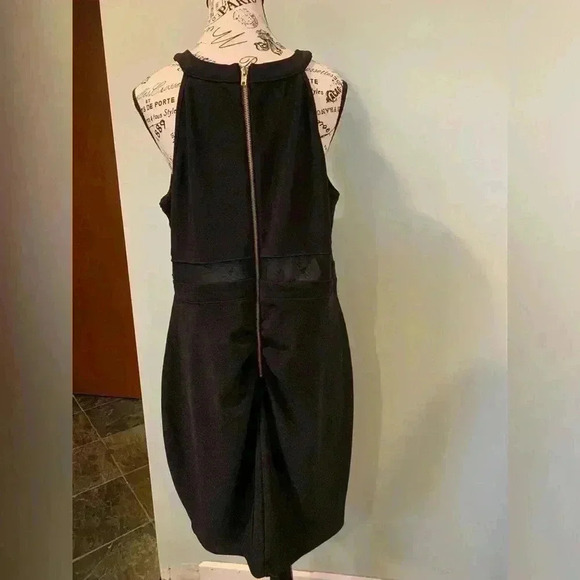 Emerald Sundae Junior Women’s 2X Sleeveless Sexy Black Evening Dress - Picture 2 of 8